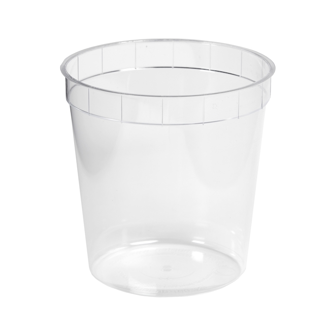 Probenbecher 180 ml PS glasklar